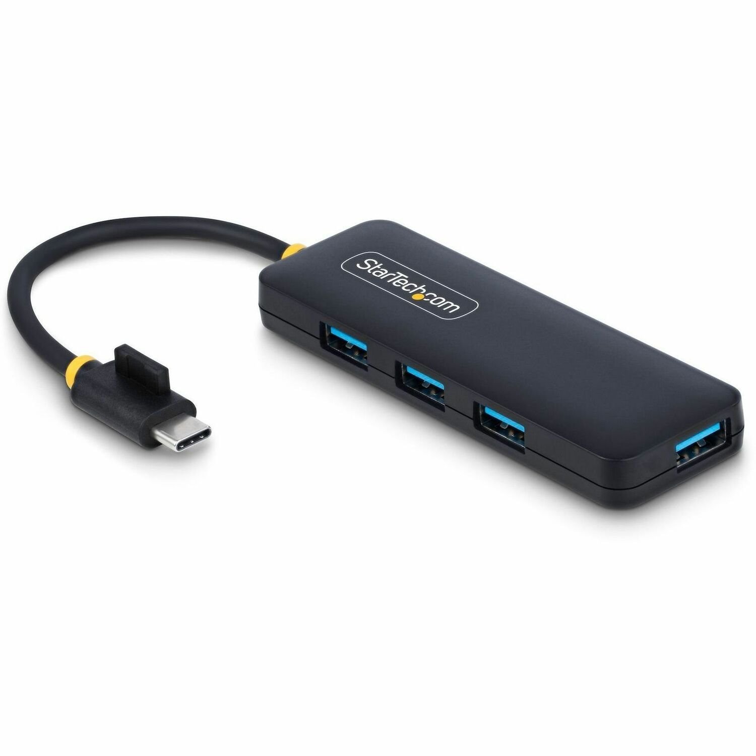 StarTech.com 4-Port USB-C Hub, USB-C zu 4x USB-A, Busbetrieben, Mini Hub, Multi-Port USB 3.0 Splitter, Desktop USB Hub-Verteiler