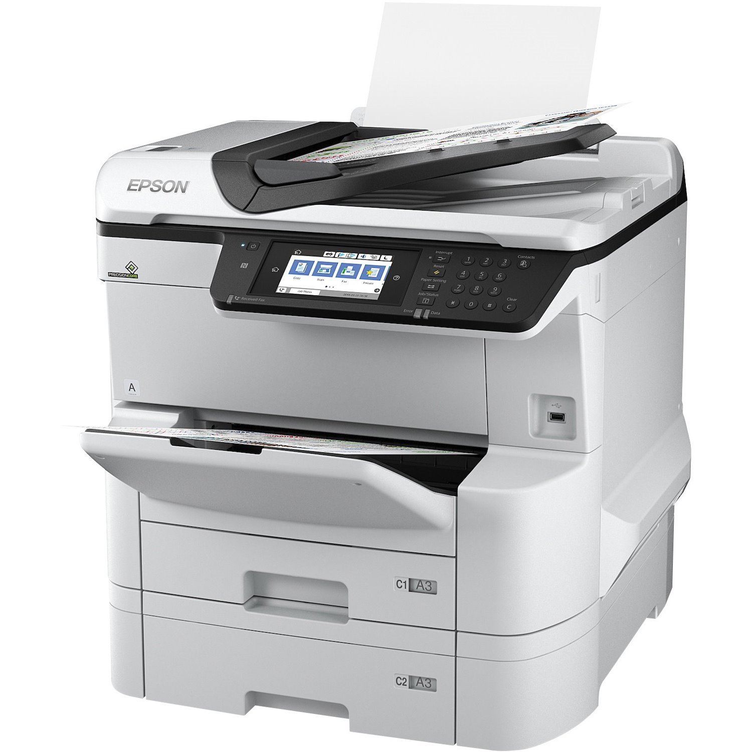 Epson WorkForce Pro WF-C8690DTWF Wireless Inkjet multifunctionele printer - Kleur
