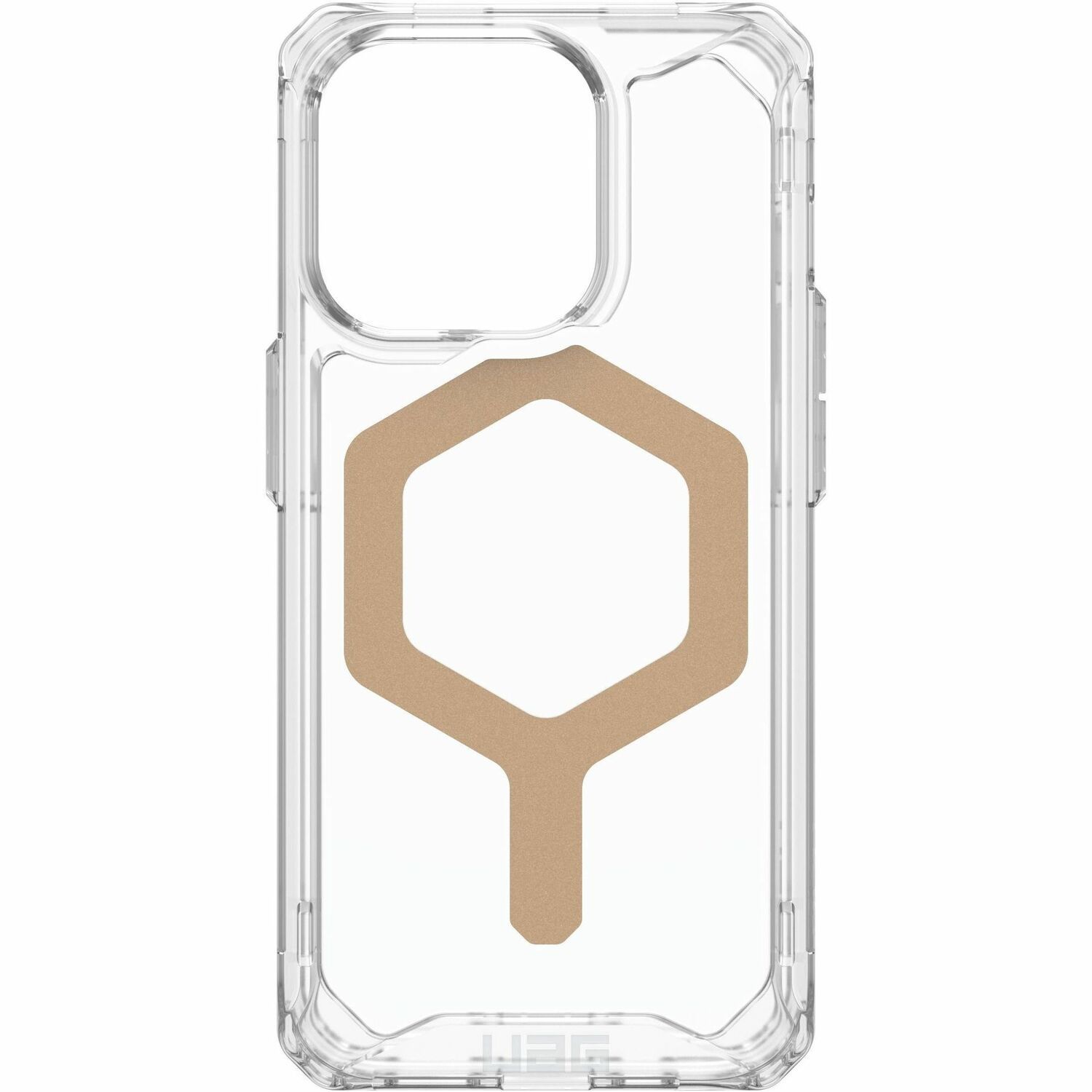 Urban Armor Gear Plyo iPhone 15 Pro Case - Ice/Gold