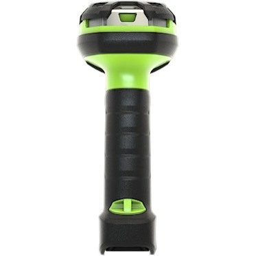 Zebra LI3678-ER Handheld Barcode Scanner Kit - Wireless Connectivity - Industrial Green