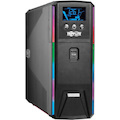 Eaton Tripp Lite Series 1200VA 720W 120V Pure Sine Wave Gaming UPS Battery Backup - LCD, AVR, RGB LEDs, USB Charging, Power Saving