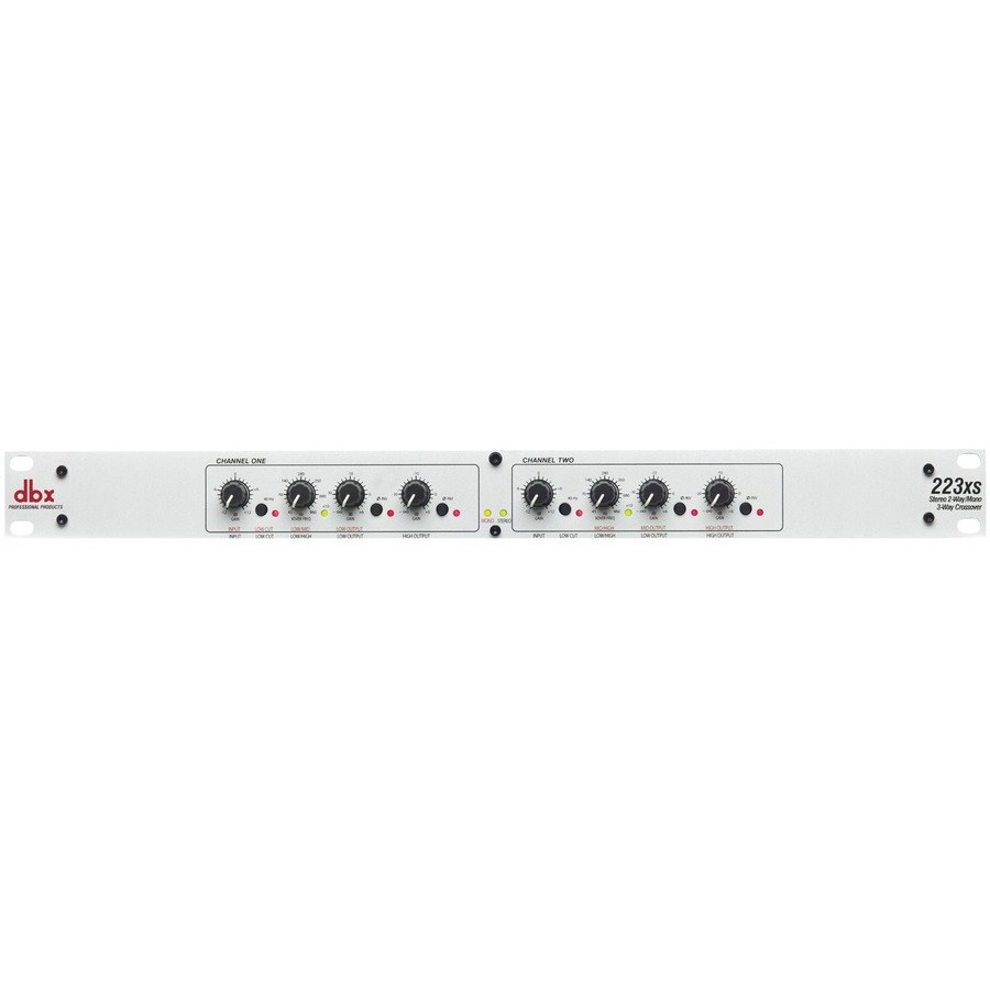 dbx Stereo 2-Way/Mono 3-Way Crossover with XLR Connectors