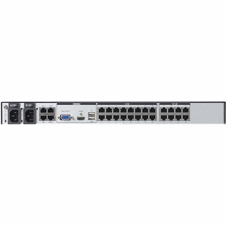 ATEN 1-Local/4-Remote Shared Access 24-Port Multi-Interface Cat 5 KVM over IP Switch - TAA