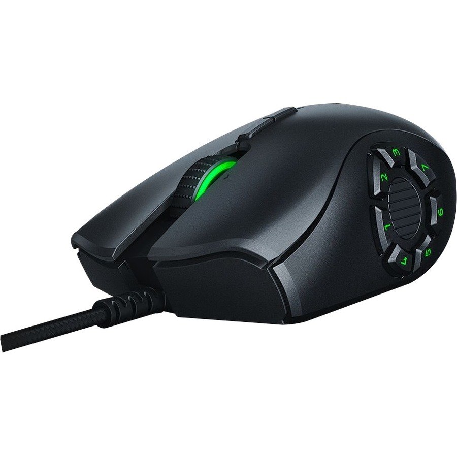 Razer Naga Trinity Mouse - USB - Optical - 19 Programmable Button(s) - Black