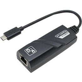 AddOn USB C 3.1 Male to RJ-45 Female Black Adapter