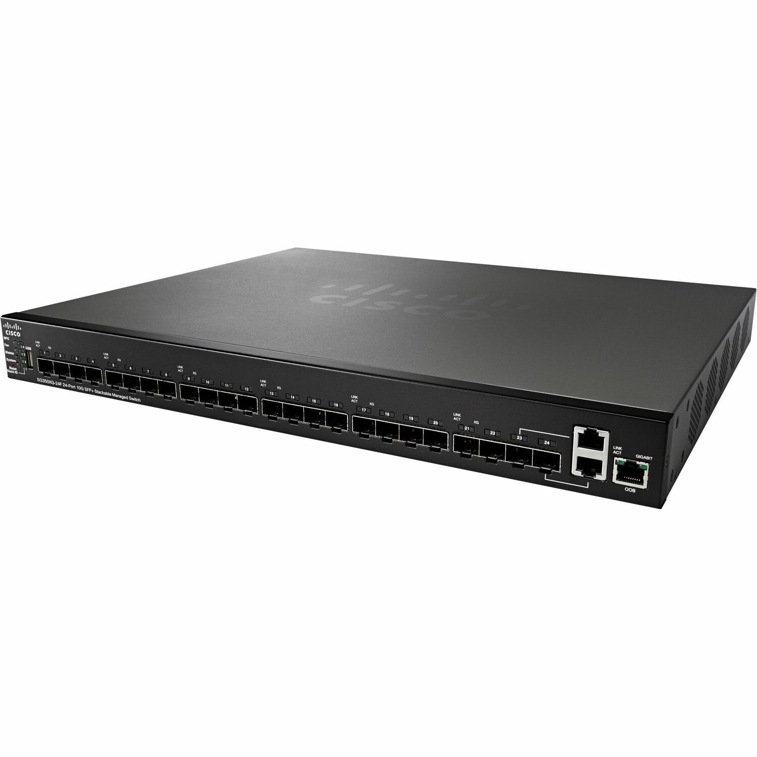 Cisco SG350XG-24F 24-Port 10G SFP+ Stackable Managed Switch