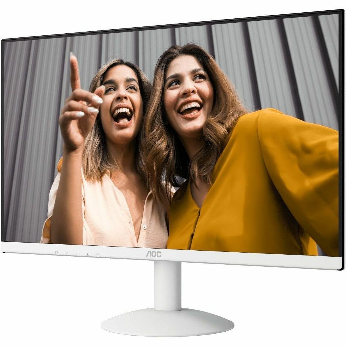 AOC 24B30H2/BW 24" Class Full HD LED Monitor - Black, White