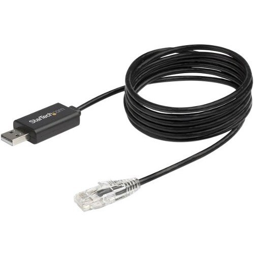 StarTech.com 6 ft / 1.8 m Cisco USB Console Cable - USB to RJ45 Rollover Cable - Transfer rates up to 460Kbps - M/M - WindowsÃ¯Â¿Â½, Mac and LinuxÃ¯Â¿Â½ Compatible