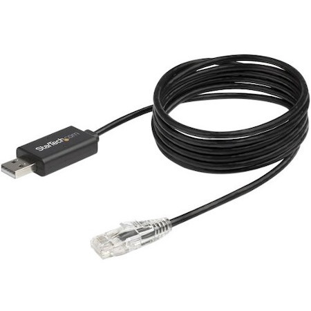 StarTech.com 6 ft / 1.8 m Cisco USB Console Cable - USB to RJ45 Rollover Cable - Transfer rates up to 460Kbps - M/M - Windows�, Mac and Linux� Compatible
