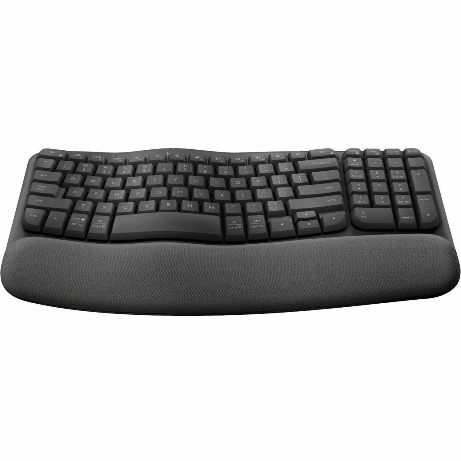 LOGITECH WAVE KEYS FOR BUSINESS ERGONOMIC KEYBOARD, LOGIBOLT, BLUETOOTH, GRAPHITE, 3Y WTY