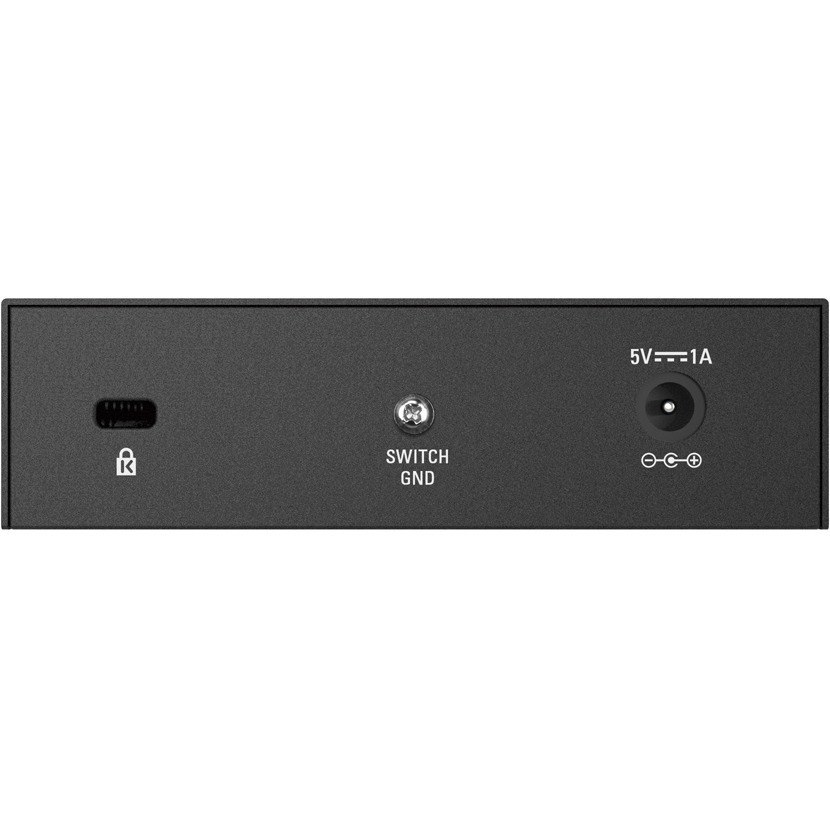 D-Link DGS-105 5 Port Gigabit Unmanaged Metal Desktop Switch