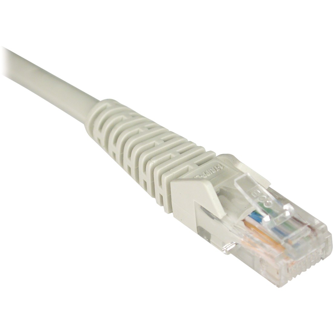 Eaton Tripp Lite Series Cat5e 350 MHz Snagless Molded (UTP) Ethernet Cable (RJ45 M/M), PoE - Gray, 25 ft. (7.62 m)