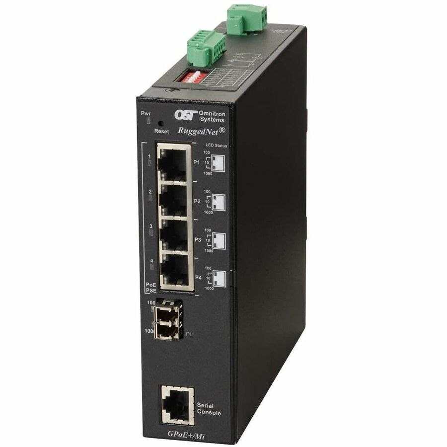 Omnitron Systems RuggedNet GPoE+/Mi Ethernet Switch