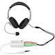 StarTech.com 3.5mm 4 Position to 2x 3 Position 3.5mm Headset Splitter Adapter M/F - White