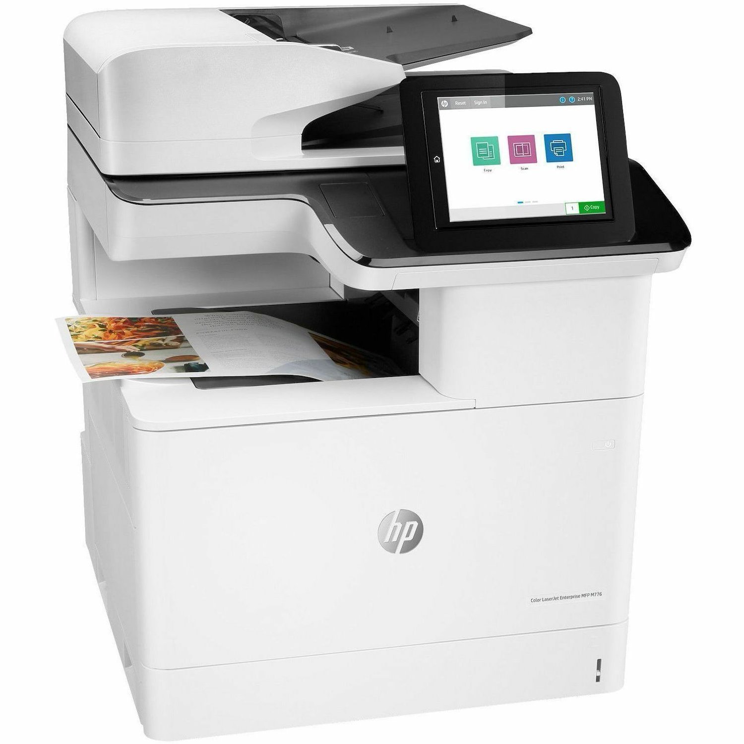 HP LaserJet Enterprise M776dn Wired Laser Multifunction Printer - Color