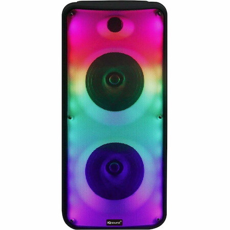 IQ Sound FIRE BOX IQ-7188DJBT Portable Bluetooth Speaker System - 12 W RMS