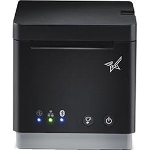 Star Micronics MCP21LB NH BK E+U Desktop Direct Thermal Printer - Monochrome - Receipt Print - Ethernet - USB - USB Host - Bluetooth - EU, UK - With Cutter - Black