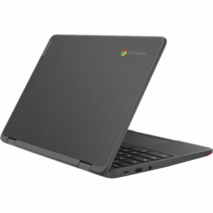 Lenovo 500e Yoga Chromebook Gen 4 82W40009US 12.2" Touchscreen Convertible 2 in 1 Chromebook - WUXGA - Intel N-Series N100 - 4 GB - 32 GB Flash Memory - English Keyboard - Graphite Gray