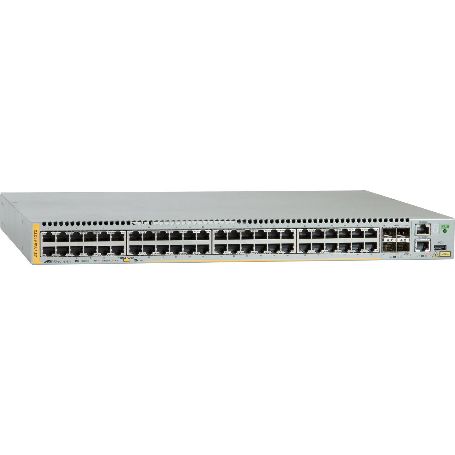 Allied Telesis x930 x930-52GTX 48 Ports Manageable Layer 3 Switch