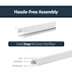 StarTech.com 6 ft 2 Piece Cable Raceway Duct - White