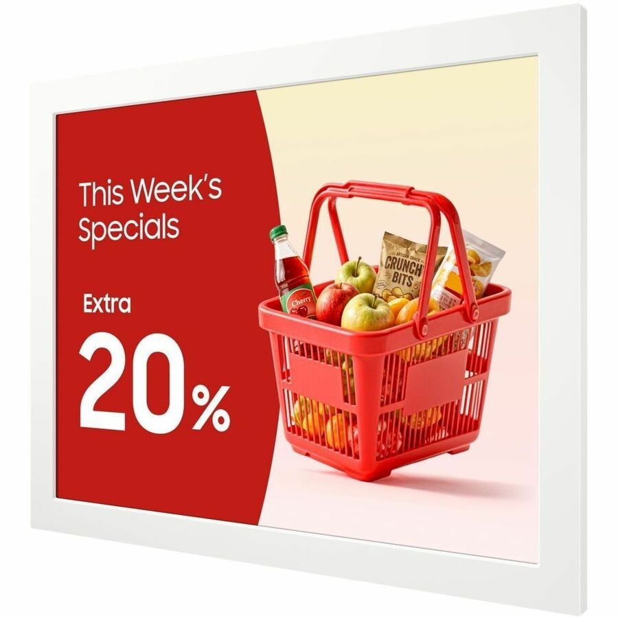 Samsung Color E-Paper EM13DX 13.3" LCD Digital Signage Display - 24 Hours/7 Days Operation