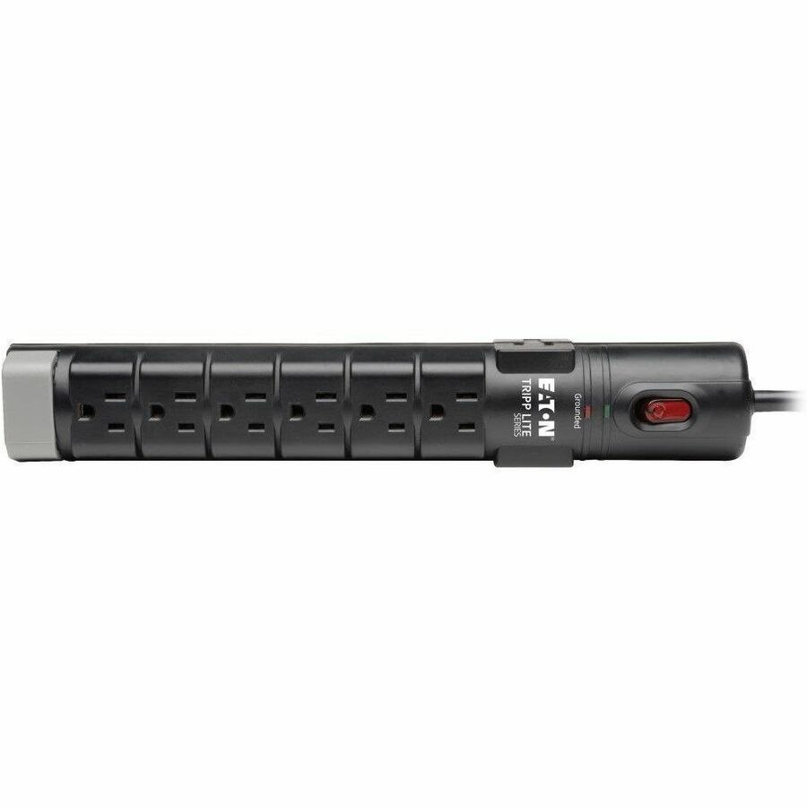 Eaton Tripp Lite Series Protect It! 8-Outlet Surge Protector, 6 ft. (1.83 m) Cord, 2160 Joules, Tel/DSL Protection, Cord Clip