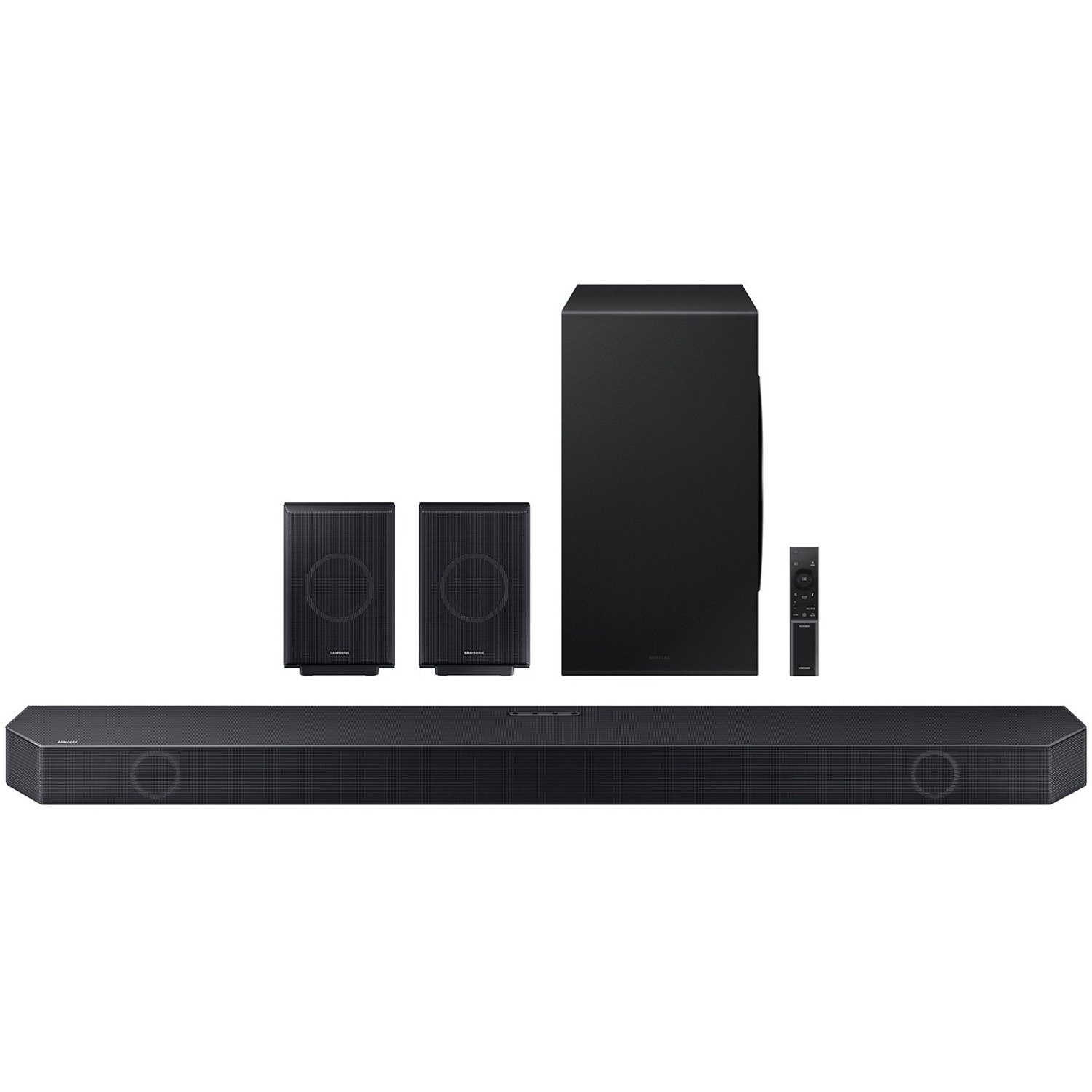 Samsung HW-Q990C 11.1.4 Bluetooth Sound Bar Speaker - 656 W RMS - Alexa Supported - Titan Black