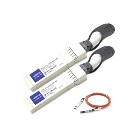 AddOn Avago® Compatible TAA Compliant 10GBase-AOC SFP+ Active Optical Cable (850nm, MMF, 3.5m)