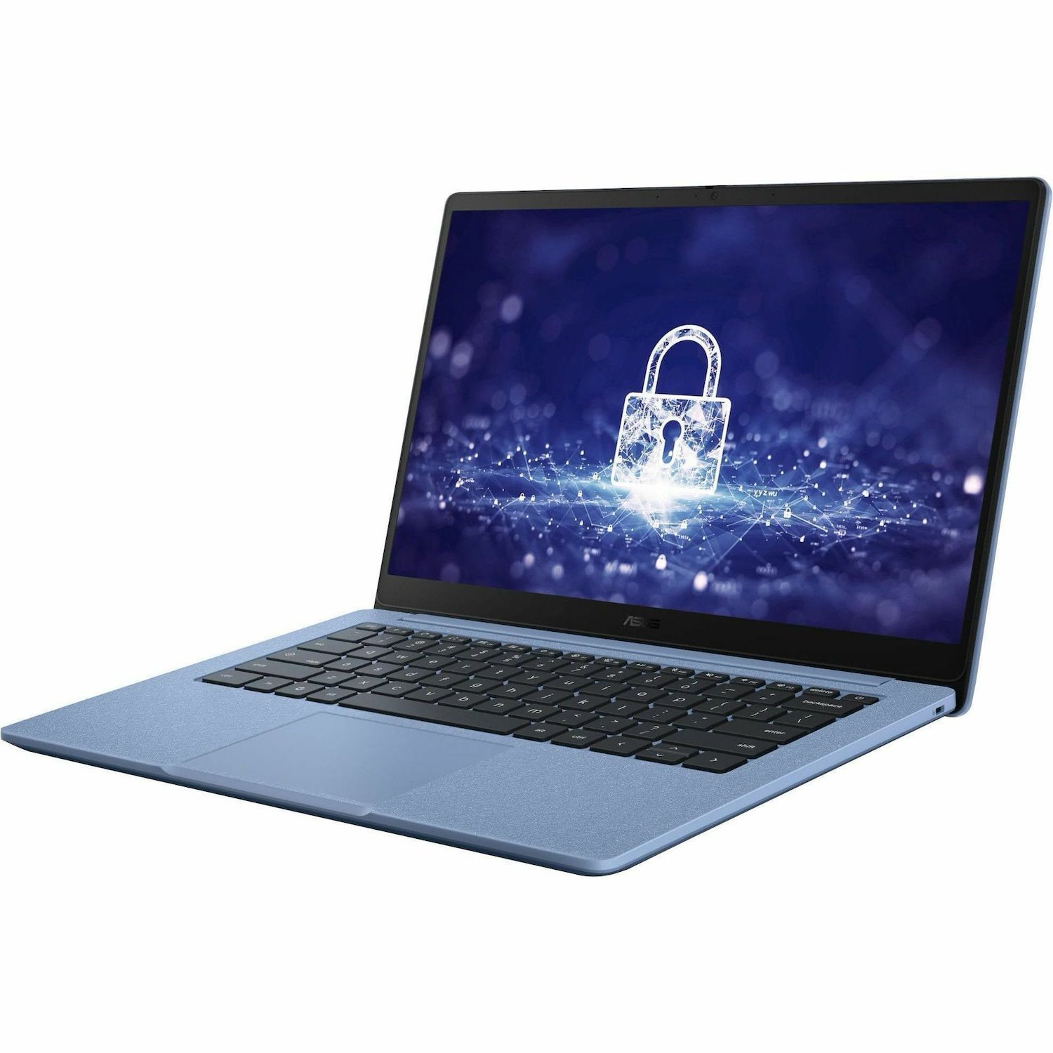 Asus Chromebook CX14 CX1405 CX1405CKA-DS01T-CB 14" Chromebook - Full HD - Intel Celeron N4500 - 8 GB - 128 GB Flash Memory - English, French Keyboard - Fabric Blue