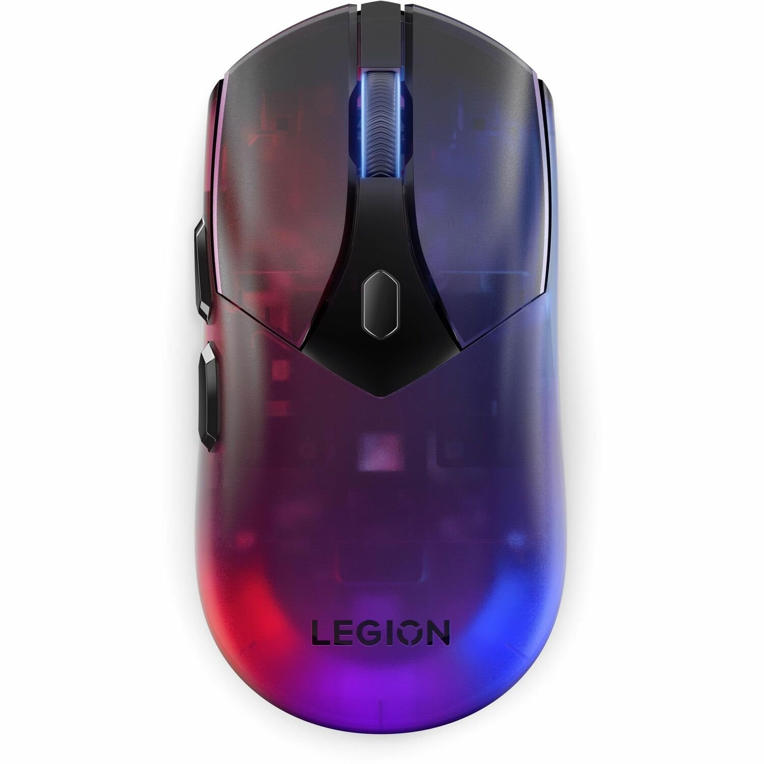 Lenovo Legion M410 Gaming Mouse - Radio Frequency - USB Type C - 6 Button(s) - Transparent Black