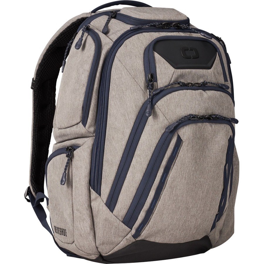 Ogio Renegade Pro Carrying Case (Backpack) for 17" Notebook, Notebook, Smartphone - Heather Gray