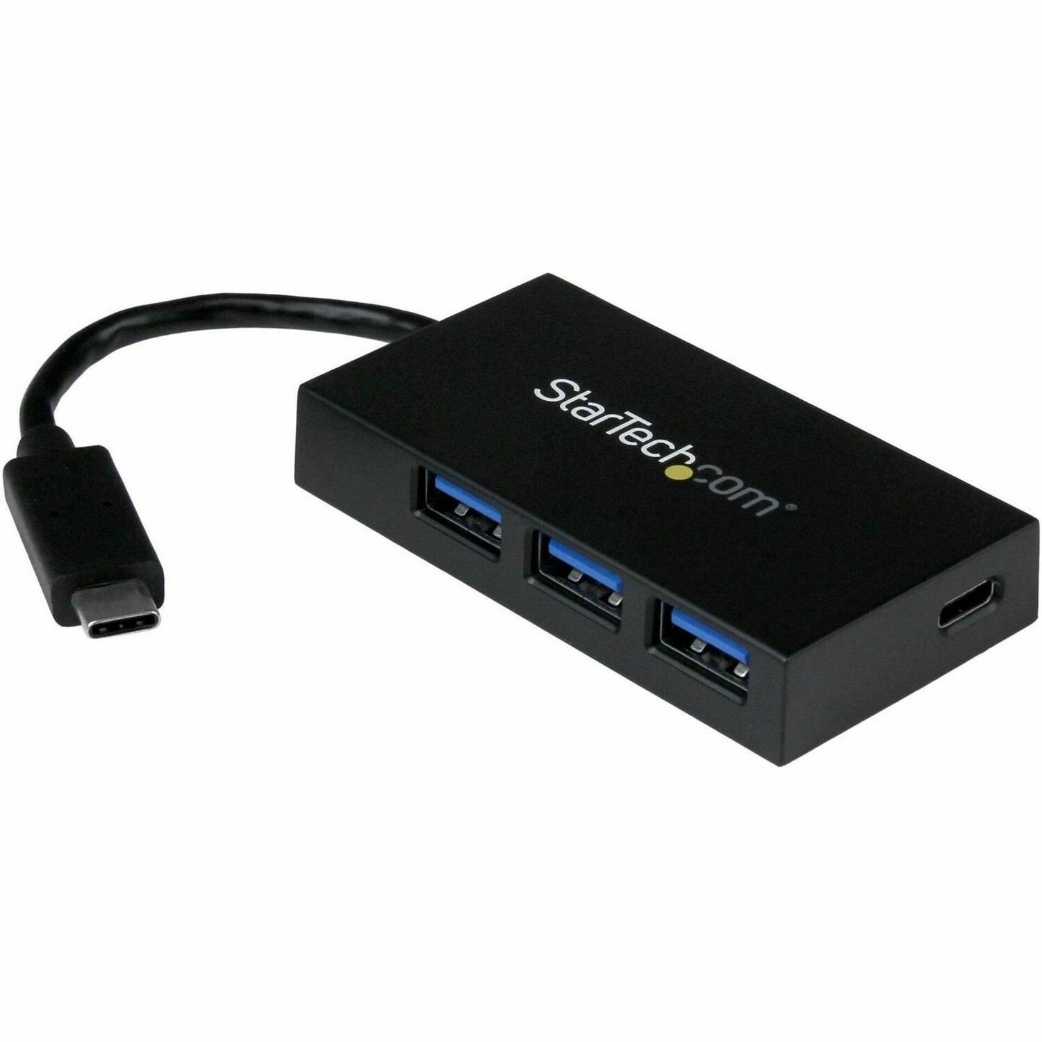 StarTech.com 4-poorts USB-C hub - USB-C naar 1x USB-C en 3x USB-A - USB 3.0 hub