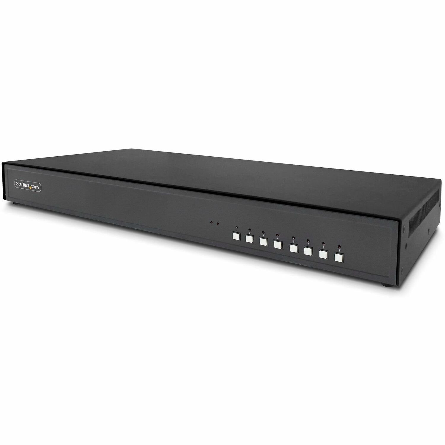 StarTech.com Secure 8-Port DisplayPort KVM Switch, 4K 30Hz, NIAP 4.0, CAC, Made in the USA