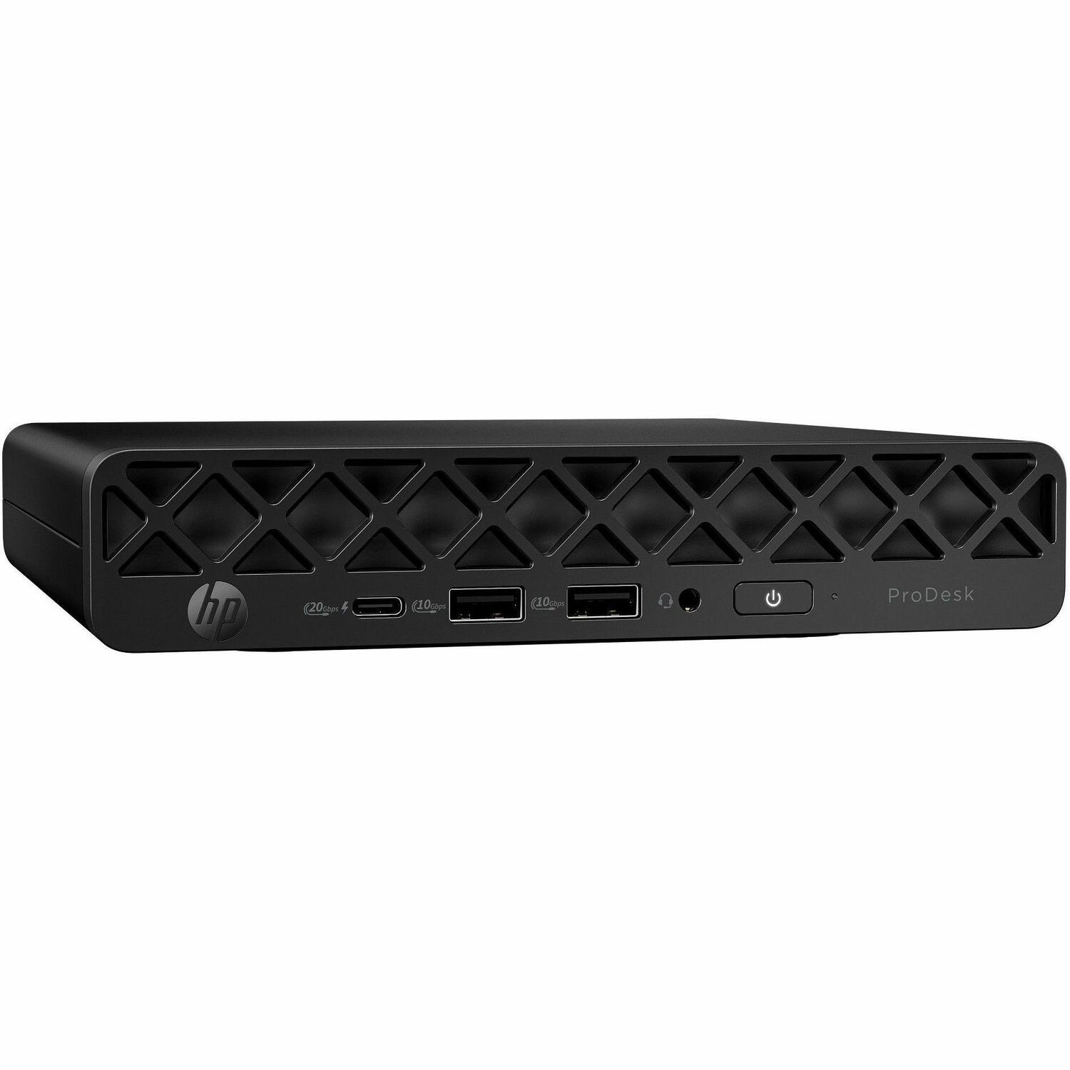 HP ProDesk 4 G1i Desktop Computer - Intel Core Ultra 7 265T - vPro Technology - 64 GB - 1 TB PCI Express NVMe SSD - Mini PC - Jack Black