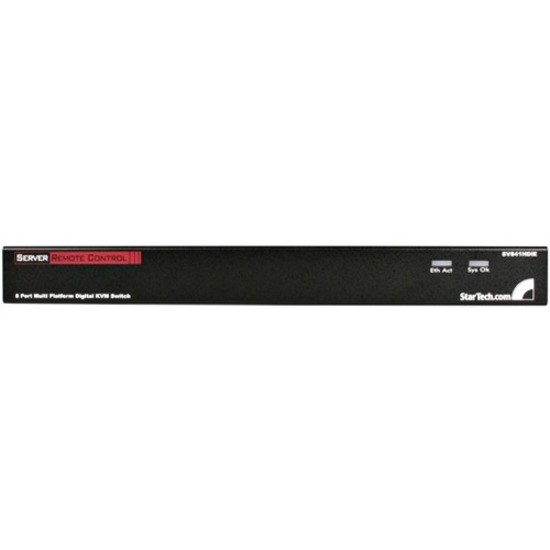 StarTech.com 8 Port Rackmount USB PS/2 Digital IP KVM Switch