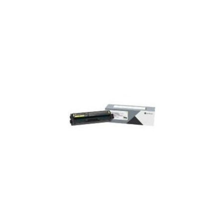 Lexmark Unison Original High Yield Laser Toner Cartridge - Yellow Pack