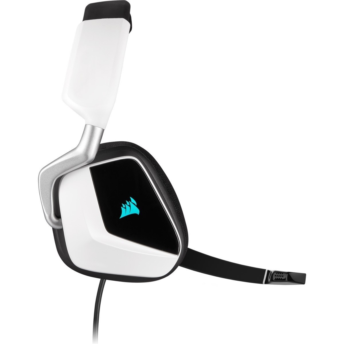 Corsair VOID RGB ELITE USB Premium Gaming Headset with 7.1 Surround Sound - White