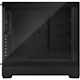 Fractal Design Pop Air RGB Computer Case - Mini ITX, Mini ATX, ATX Motherboard Supported - Tower - Steel, Tempered Glass - Black, Transparent