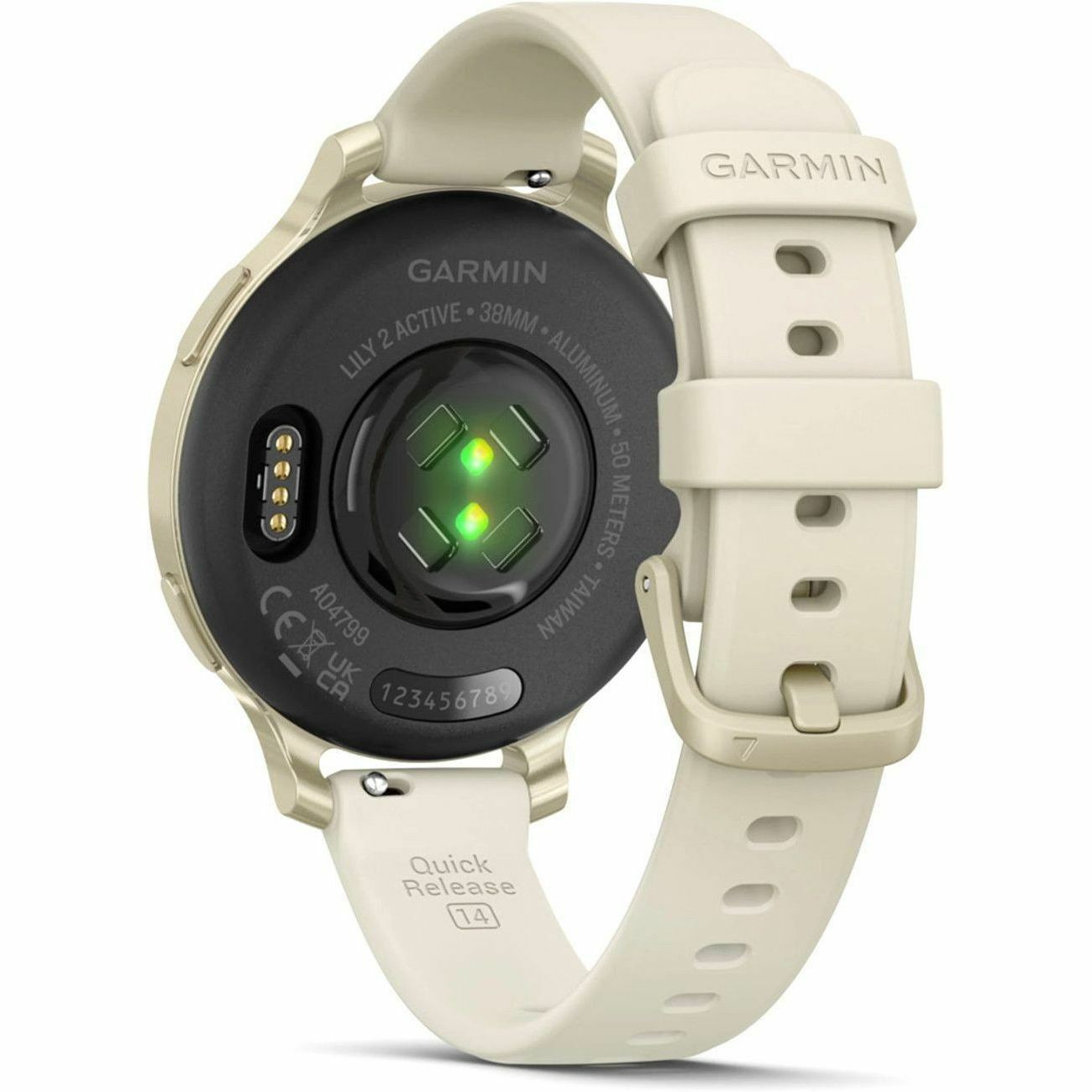 Garmin Lily 2 Active Cream Gold With Bone Silic