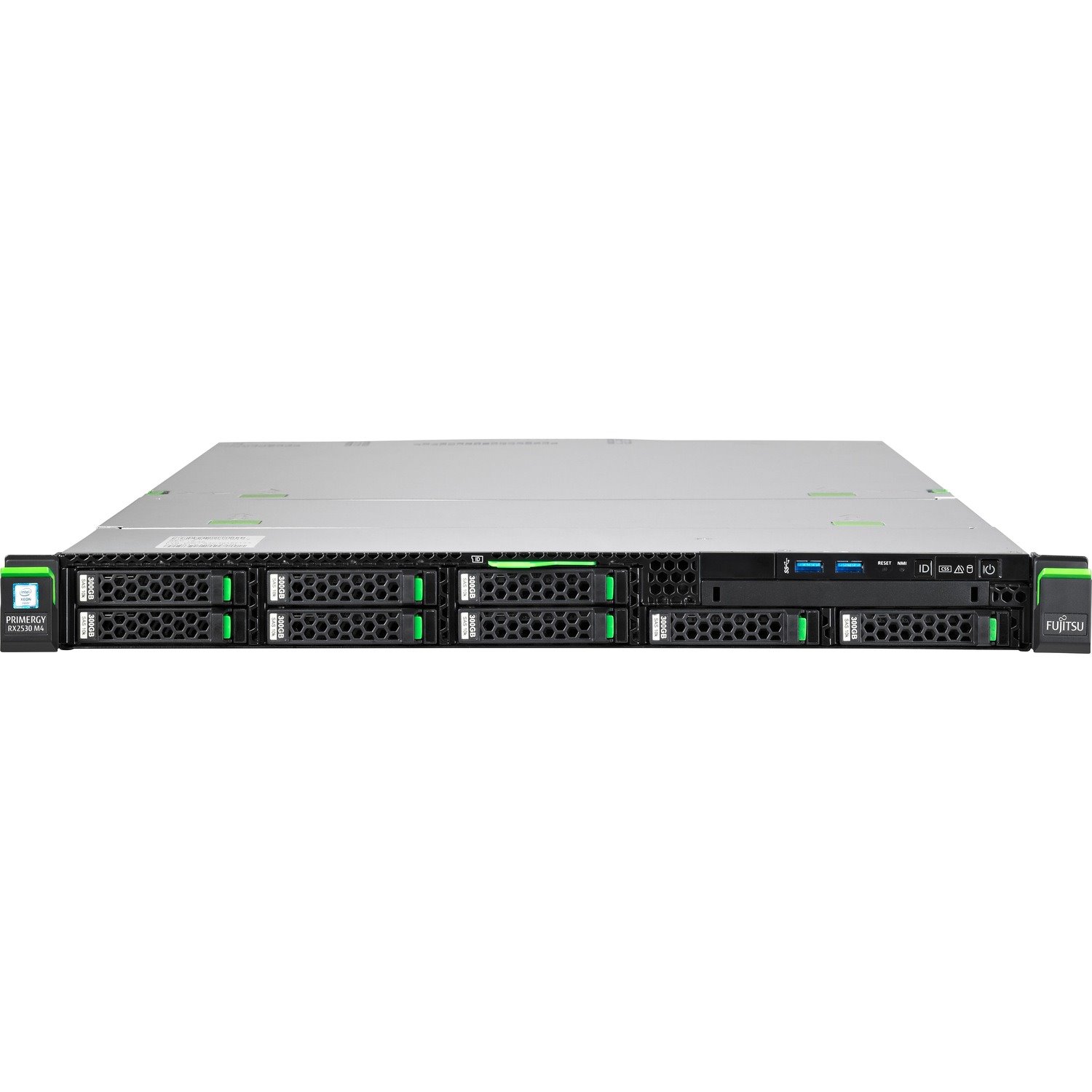 Fujitsu PRIMERGY Server Barebone System - 1U Rack-mountable - 2 x Processor Support