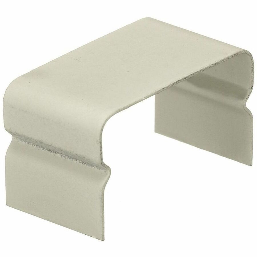Hubbell Premise Wiring Metal Raceway, Cover Clip, HBL2400 Series, Ivory