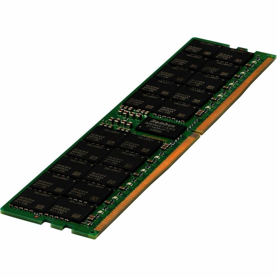 HPE RAM Module for Server - 96 GB (1 x 96GB) - DDR5-6400/PC5-51200 DDR5 SDRAM - 6400 MHz Dual-rank Memory - CL46 - 1.10 V