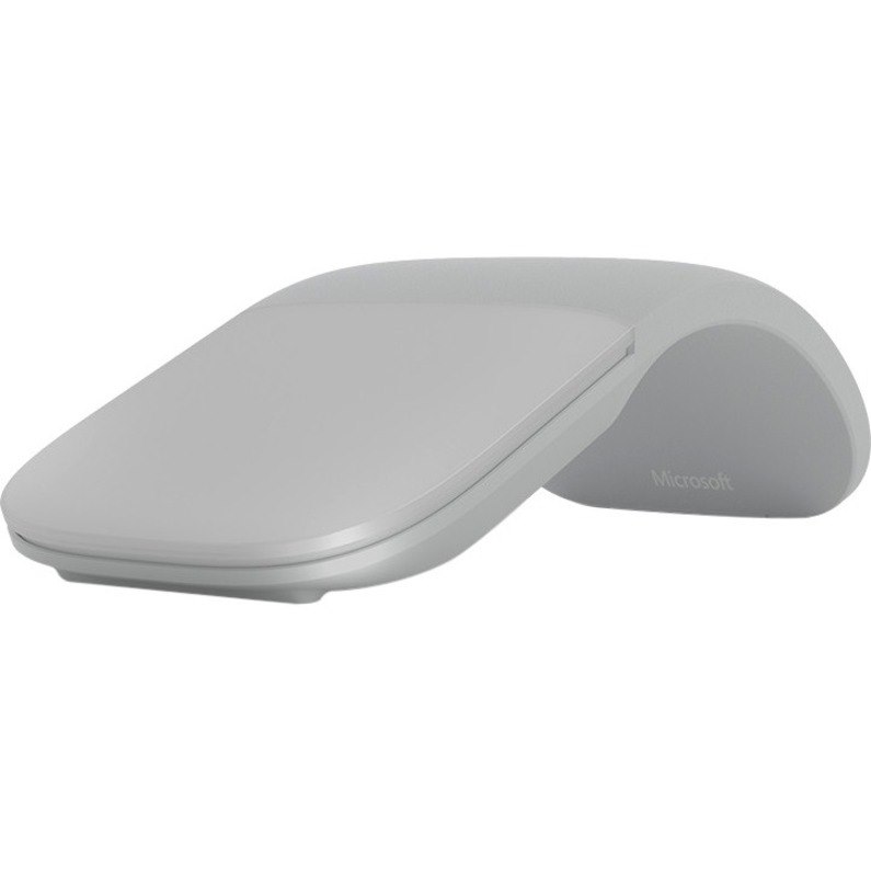Microsoft Surface Arc Mouse - Bluetooth - BlueTrack - 2 Button(s) - Light Grey - 1
