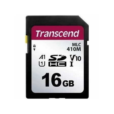 Transcend 410M 16 GB Class 10/UHS-I (U1) V10 SDHC