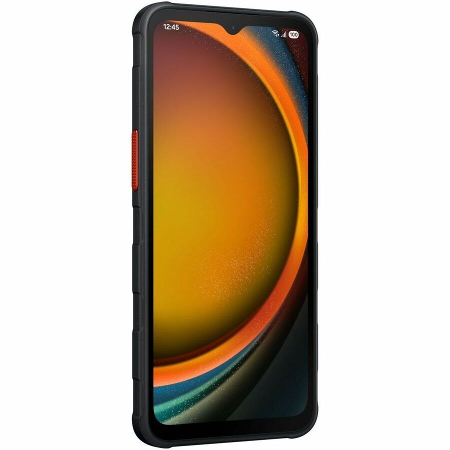 Samsung Galaxy XCover7 Pro SM-G766B 128 GB Rugged Smartphone - 6.6" LCD Full HD Plus 1080 x 2408 - Octa-core (Cortex A720Single-core (1 Core) 2.50 GHz + Cortex A720 Triple-core (3 Core) 2.40 GHz + Cortex A520 Quad-core (4 Core) 1.80 GHz - 6 GB RAM - Android 15 - 5G - Black