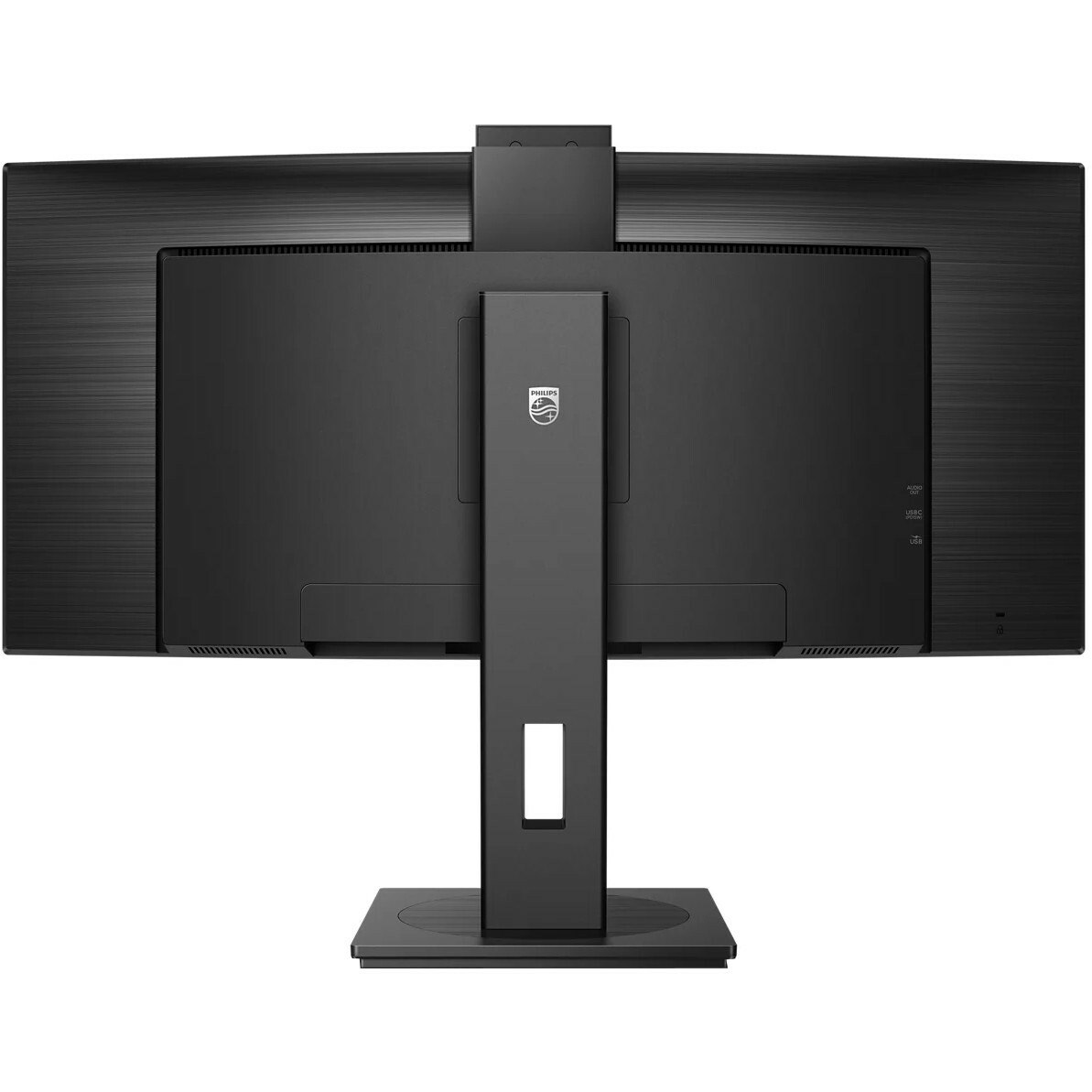 Philips Ultrawide 34B1U5600CH 34" Class Webcam UW-QHD Curved Screen LCD Monitor - 21:9 - Textured Black