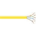 Black Box CAT6 250-MHz Solid Bulk Cable UTP CMP Plenum YL 1000FT Pull-Box