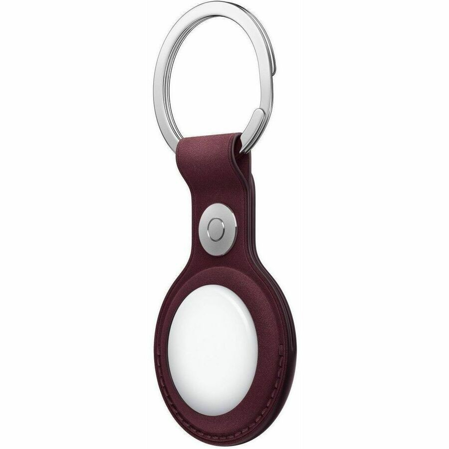 Apple AirTag FineWoven Key Ring - Burgundy