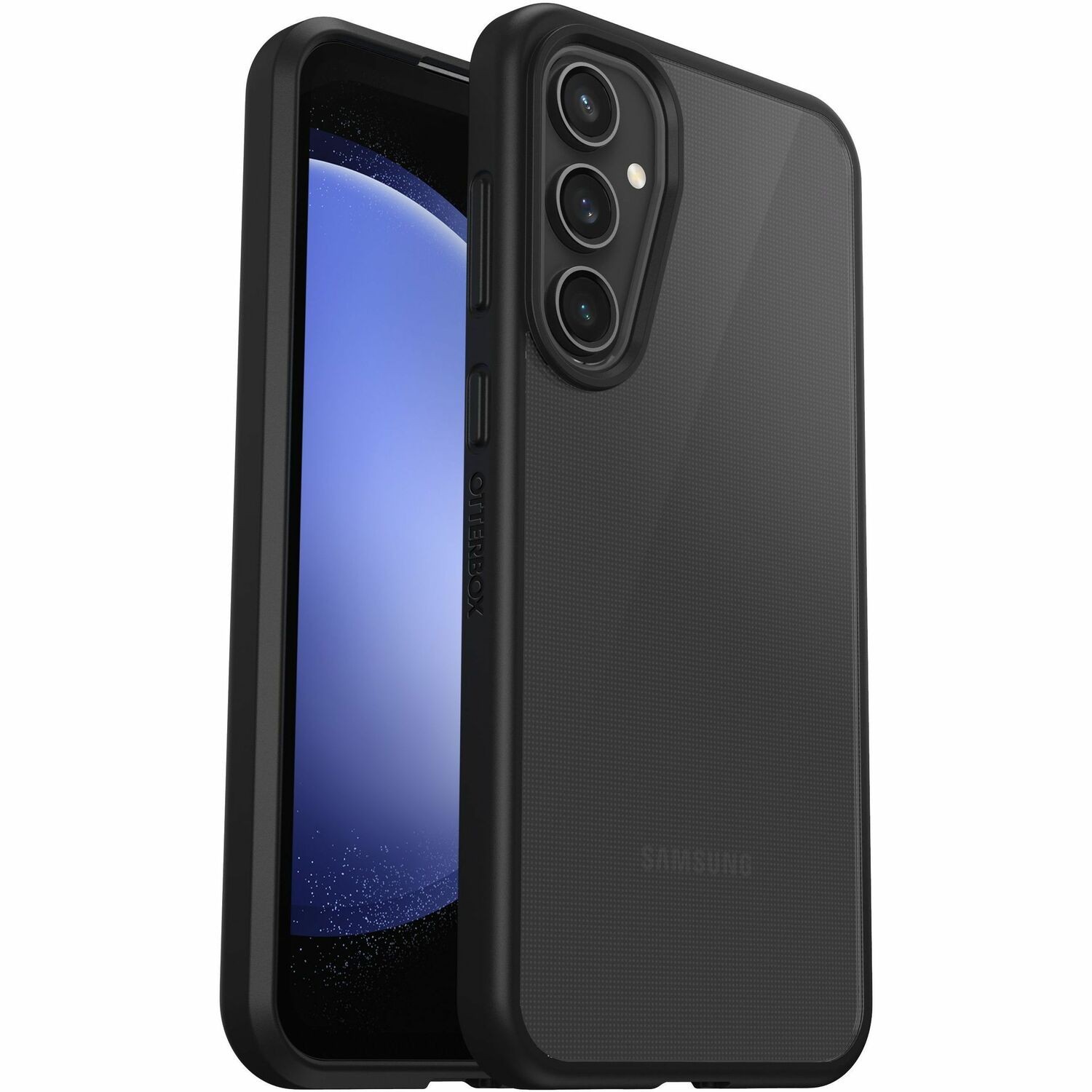 OtterBox React Case for Samsung Galaxy S23 FE Smartphone - Black Crystal - Retail