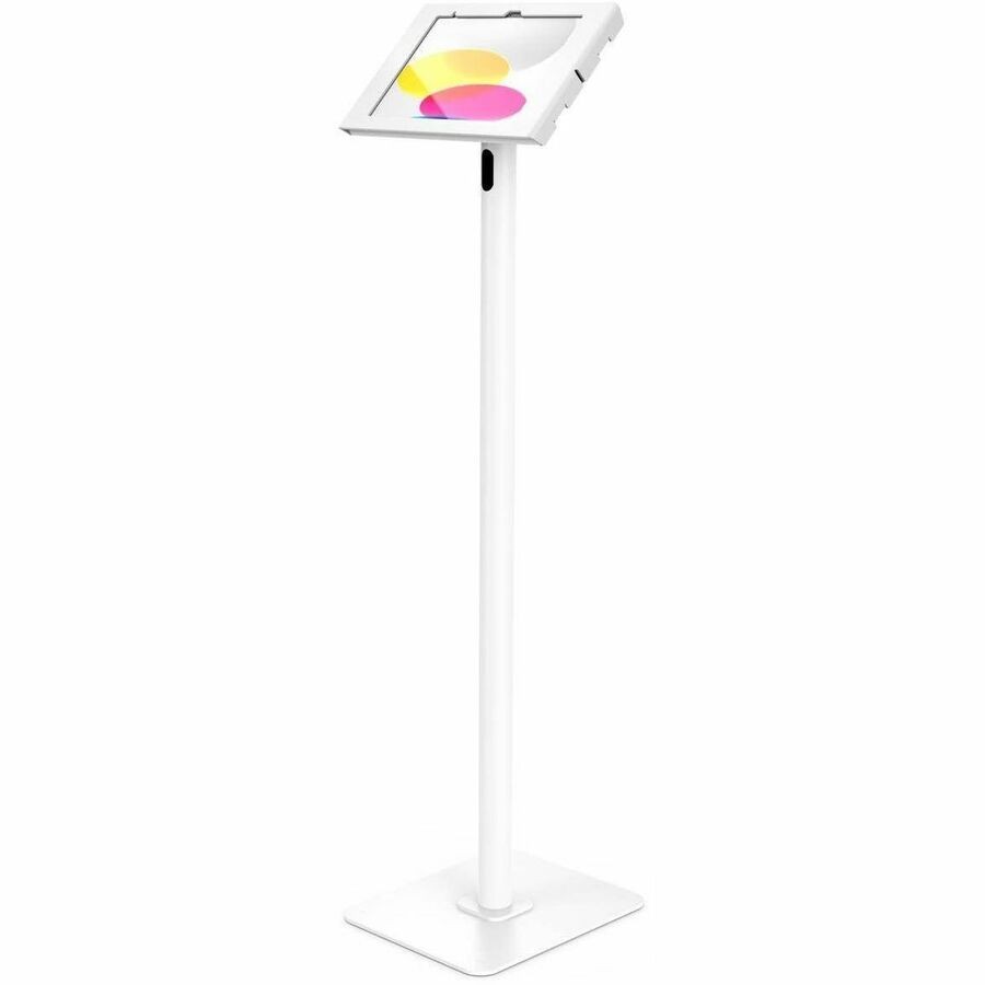 Compulocks Ipad 10TH-11TH (A16) Gen, Apex Enclosure Swift Floor Stand - White